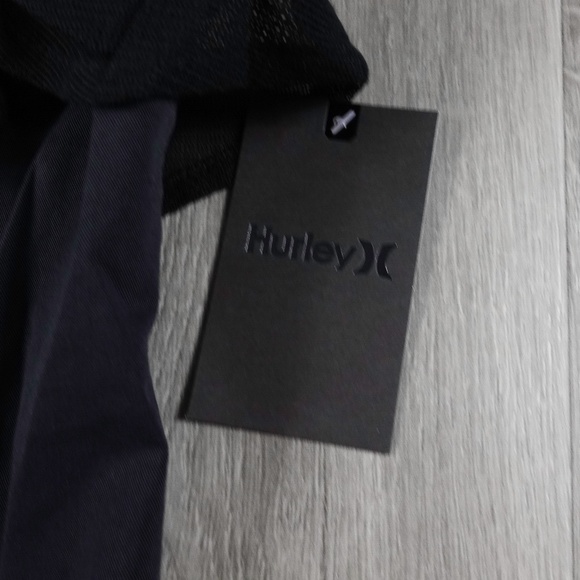 Womens Hurley Hermosa Dress Black Ruffle Adjustable Strap Zipper Back Size Large - Picture 4 of 12